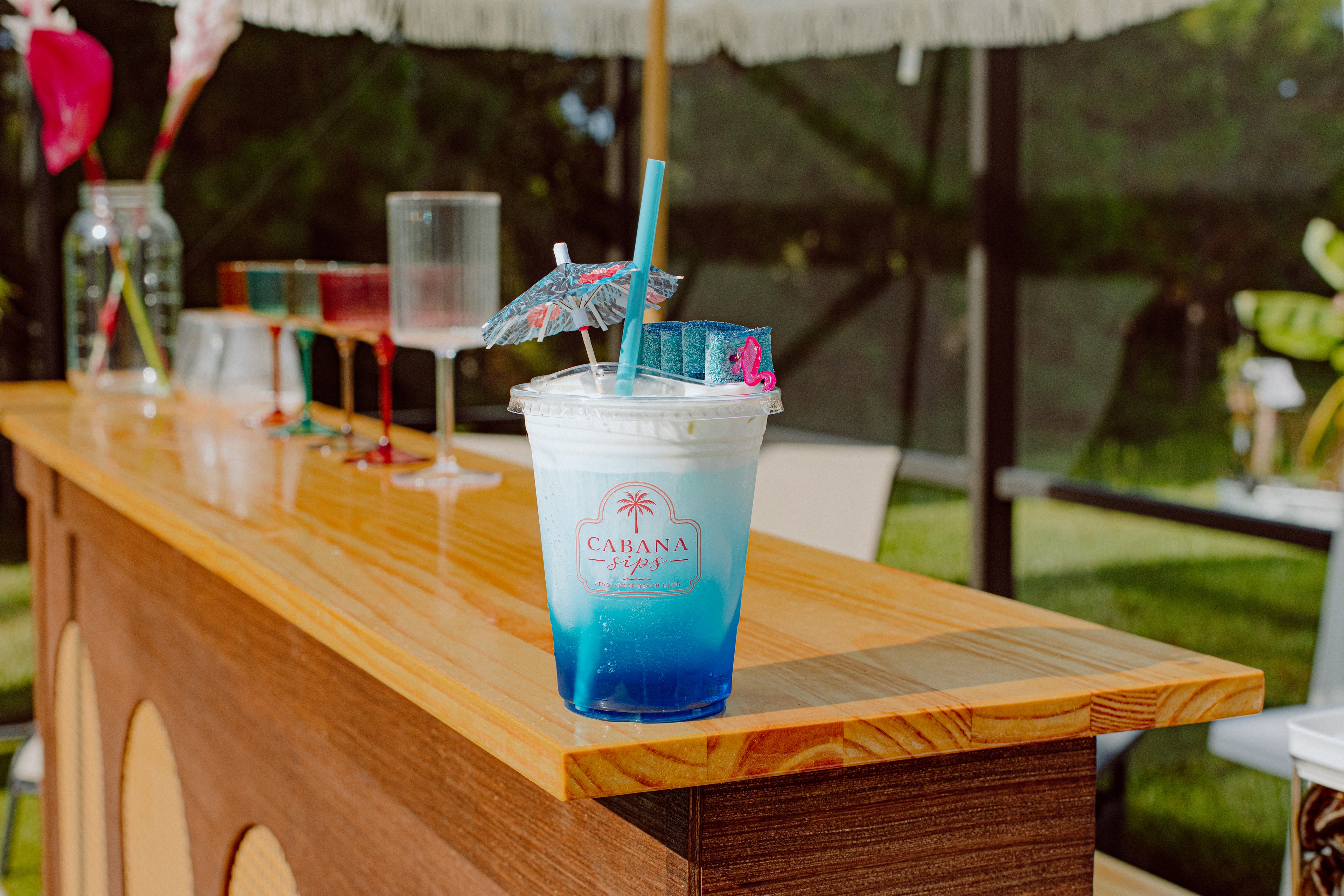 Tropical drinks from Cabana Sips